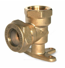 Водорозетка латунь EasyFix IWS Ду 15х1/2" обжим/ВР для нержавеющих труб STAHLMANN (Neptun)