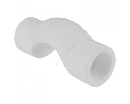 Скоба PP-R серая внутренняя пайка Дн 25 обводная с муфтами VALFEX