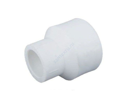 Муфта PP-R переходная белая внутр/наруж пайка Дн 25х20