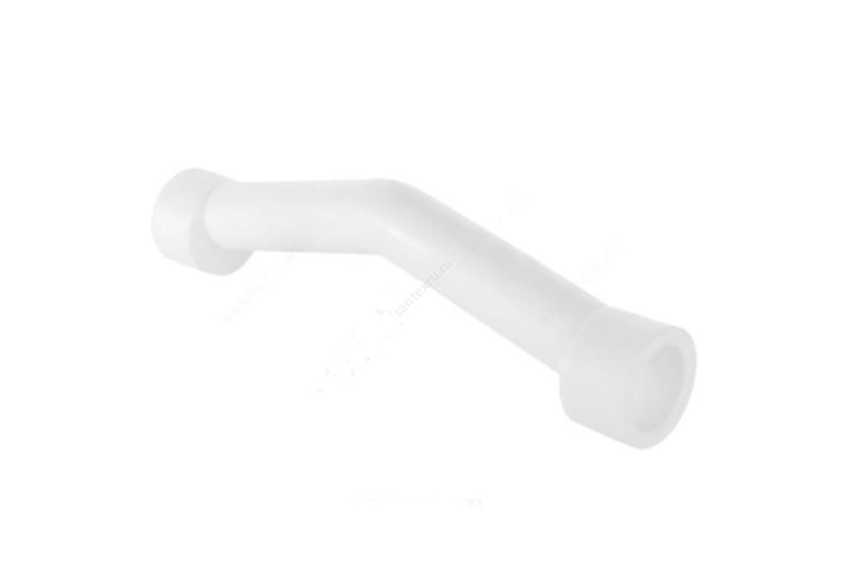 Скоба PP-R большая белая внутренняя пайка Дн 25 обводная с муфтами VALFEX