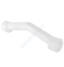 Скоба PP-R большая белая внутренняя пайка Дн 32 обводная с муфтами VALFEX