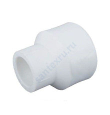 Муфта PP-R переходная белая внутр/наруж пайка Дн 50х40