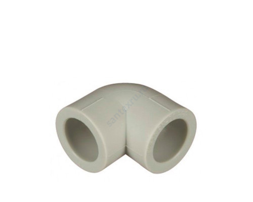 Угольник PP-R серый внутренняя пайка Дн 25х90гр VALFEX 10108025Г