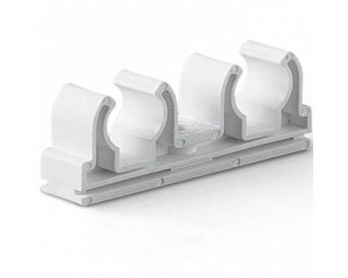 Опора PP-R двойная белая Дн 25 РосТурПласт 10722