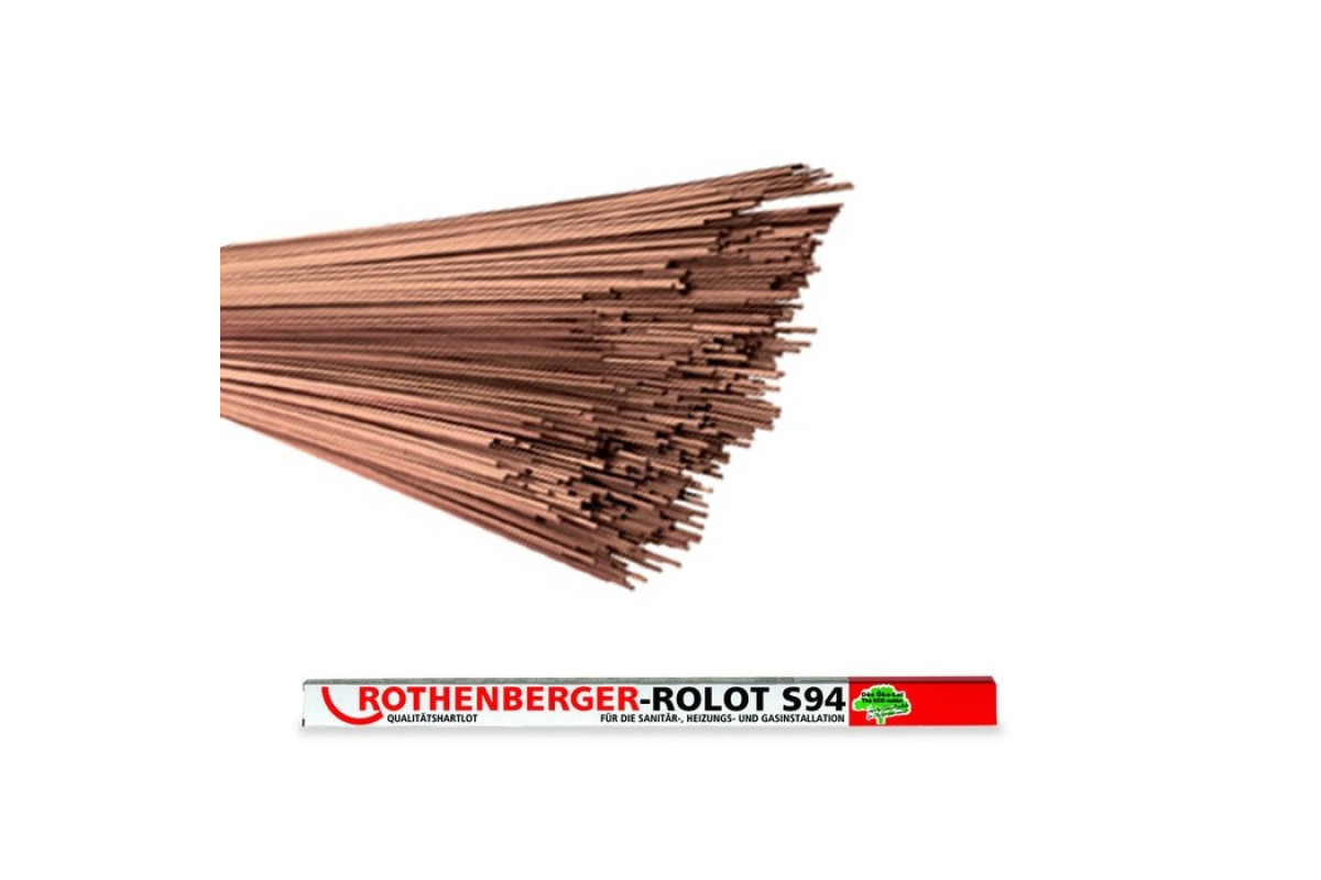 Припой твердый 2х2 мм ROLOT S 5 Rothenberger 40502