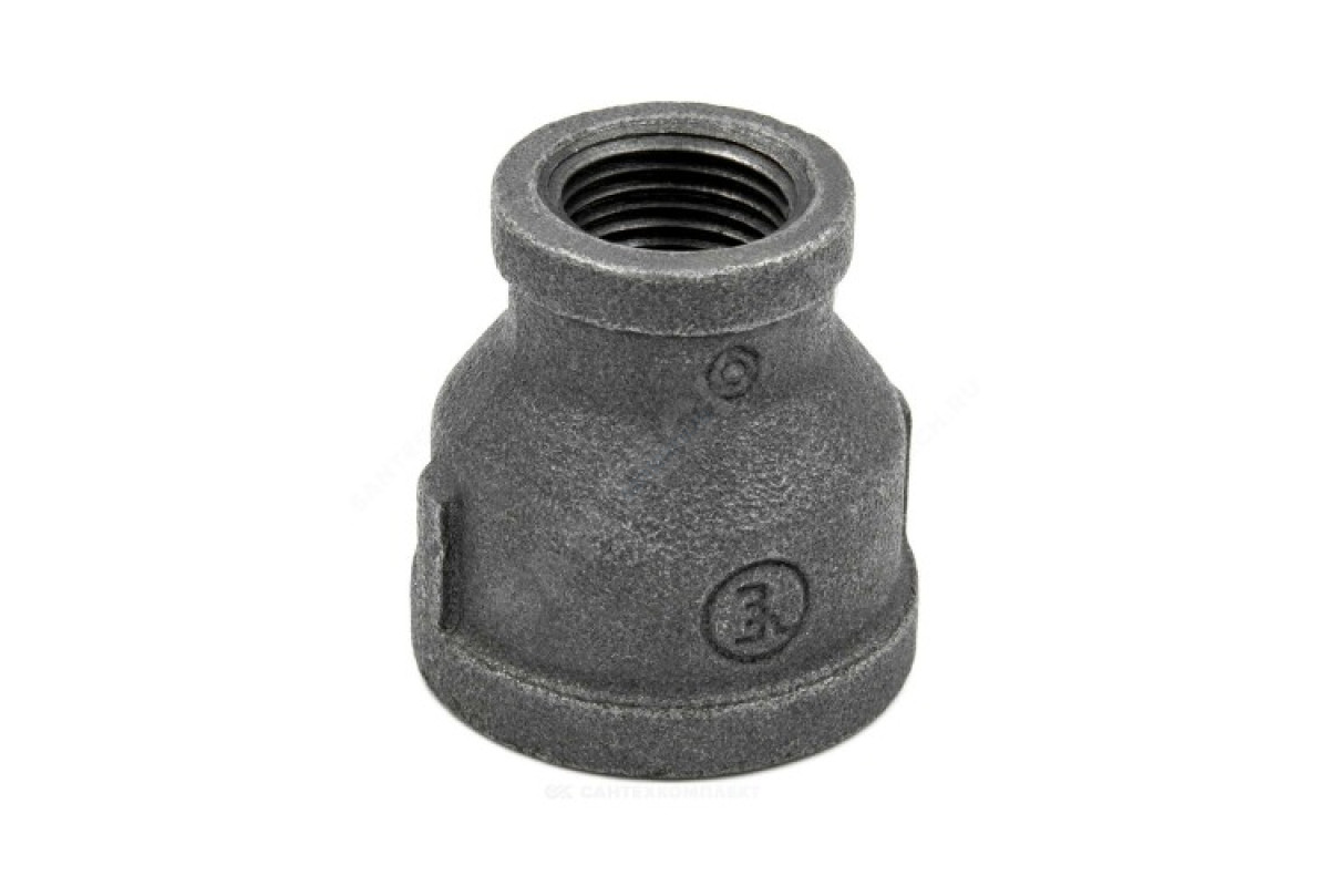 Муфта переходная чугун Ду 32х25 (1 1/4"х1") ВР Fittex PLUS