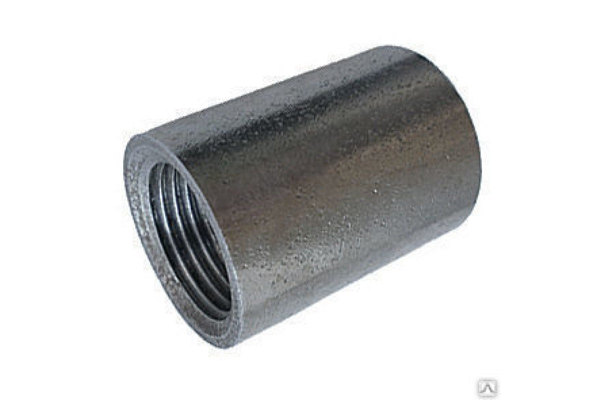 Муфта сталь оц Ду 40 (1 1/2") ВР с фаской Китай