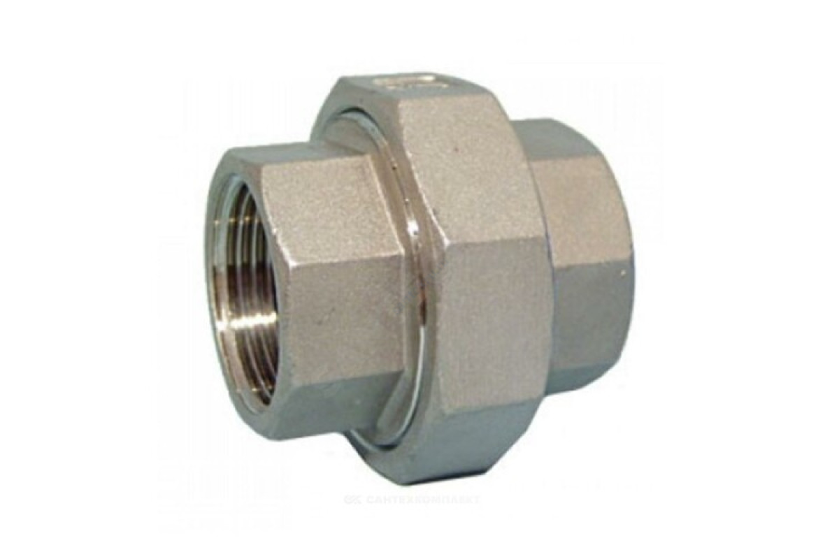 Соединитель сталь американка Ду 20 (3/4") ВР