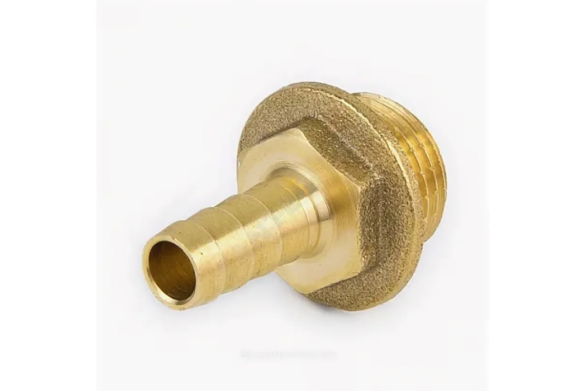 Переходник латунь неразъемный для шланга Дн 40х1 1/2" НР 9102 Aquasfera 9102-12