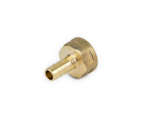 Переходник латунь неразъемный для шланга Дн 15х1/2" ВР 9101 Aquasfera 9101-09 Переходник латунь неразъемный для шланга Дн 15х1/2" ВР 9101 Aquasfera 9101-09