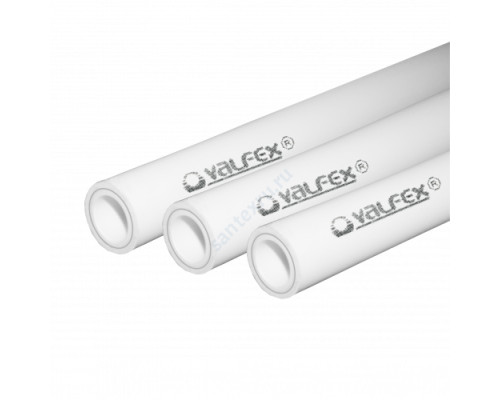 Труба PP-R белая арм алюминием Дн 25х4,2 Ру25 SDR6 Т<90С L=2м VALFEX 101040252