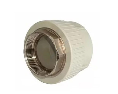 Муфта PP-R комбинированная под ключ серая ВР Дн 40х1 1/4" VALFEX 10134040Г