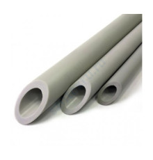 Труба PP-R серая Дн 40х3,7 Ру10 SDR11 Т<20С L=4м VALFEX 10103040Г