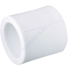 Муфта PP-R белая внутренняя пайка Дн 40 VALFEX 10113040