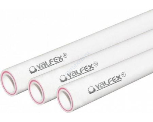 Труба PP-R белая арм стекловолокном Дн 25х4,2 Ру25 SDR6 Т<90С L=2м VALFEX 101060252