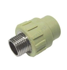 Муфта PP-R комбинированная под ключ серая НР Дн 40х1 1/4" VALFEX 10135040Г