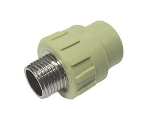 Муфта PP-R комбинированная под ключ серая НР Дн 40х1 1/4" VALFEX 10135040Г