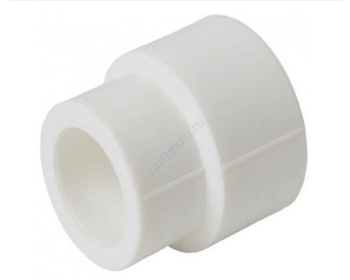 Муфта PP-R переходная белая внутренняя пайка Дн 32х20 VALFEX 10013220