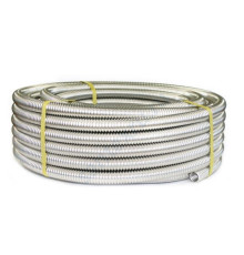 Труба гофрированная сталь нерж SS304 IWS 15A Ду 15х0,3 Ру15 отожженная бухта 20м