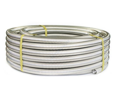 Труба гофрированная сталь нерж SS304 IWS 20A Ду 20х0,3 Ру15 отожженная бухта 10м