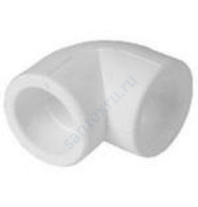 Угольник PP-R белый внутренняя пайка Дн 110х90гр RTP (РосТурПласт) 19969