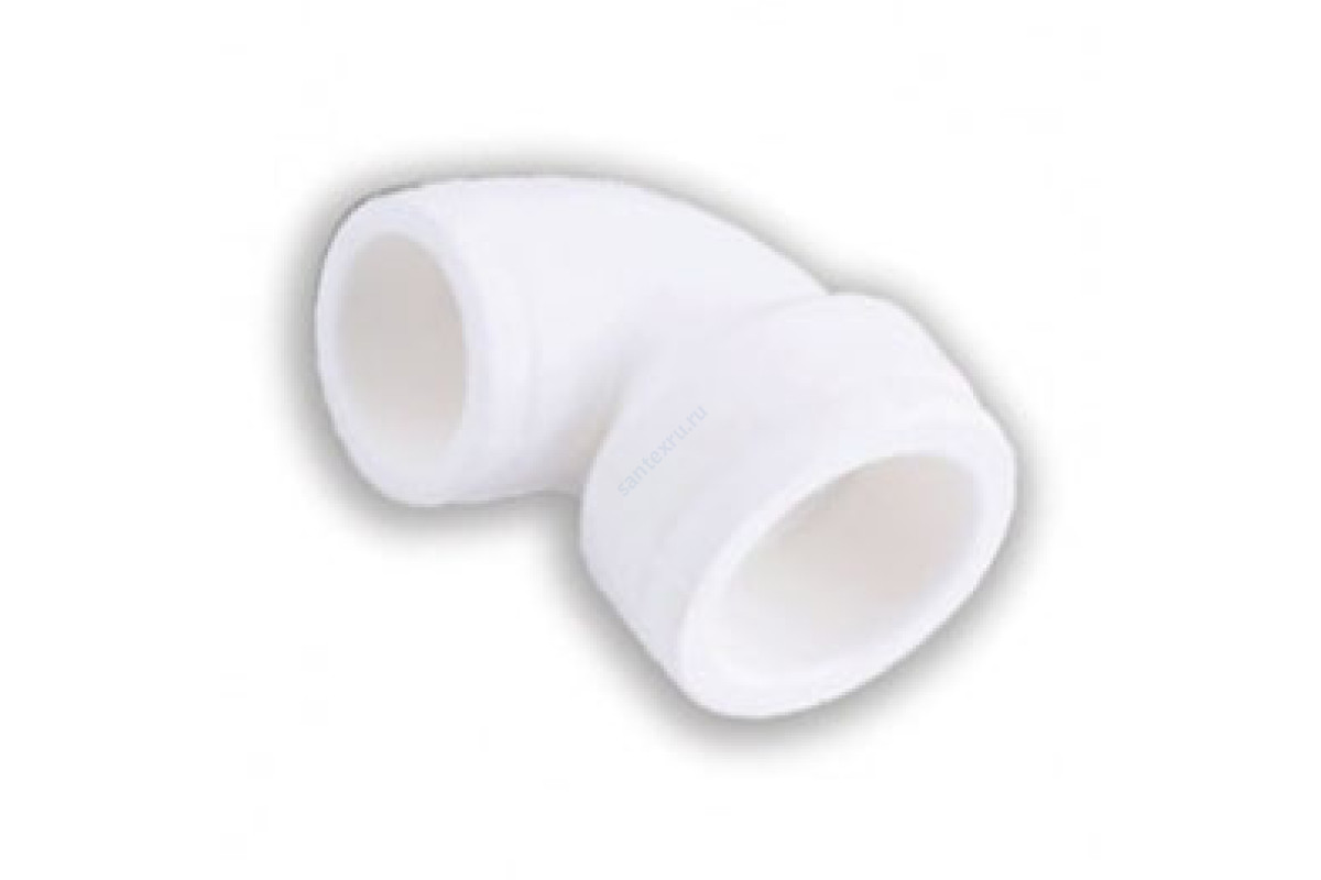 Угольник PP-R переходной белый внутренняя пайка Дн 32х25х90гр VALFEX 10116032