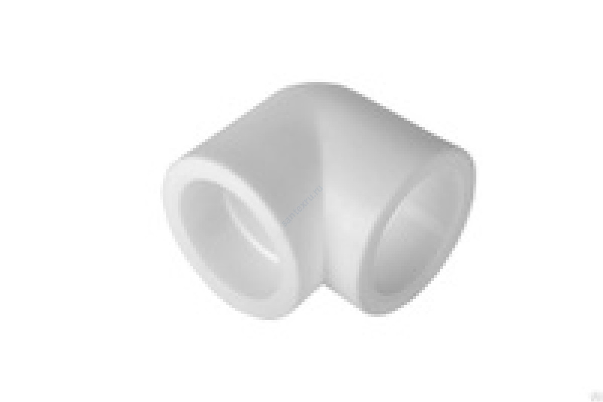 Угольник PP-R белый внутренняя пайка Дн 40х90гр VALFEX 10108040