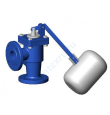 Клапан поплавковый уравновешенный чугун RF3240 Ру10 фл поплавок Tecofi