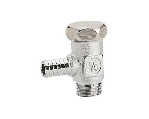 Кран шаровой латунь сливной R65D хром Ду 8 Ру10 НР/штуц G1/4" под ключ Giacomini R65DX011 Кран шаровой латунь сливной R65D хром Ду 8 Ру10 НР/штуц G1/4" под ключ Giacomini R65DX011
