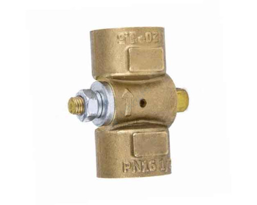 Кран для манометра 3-ходовой латунь 1062 (11б18бк) Aquasfera