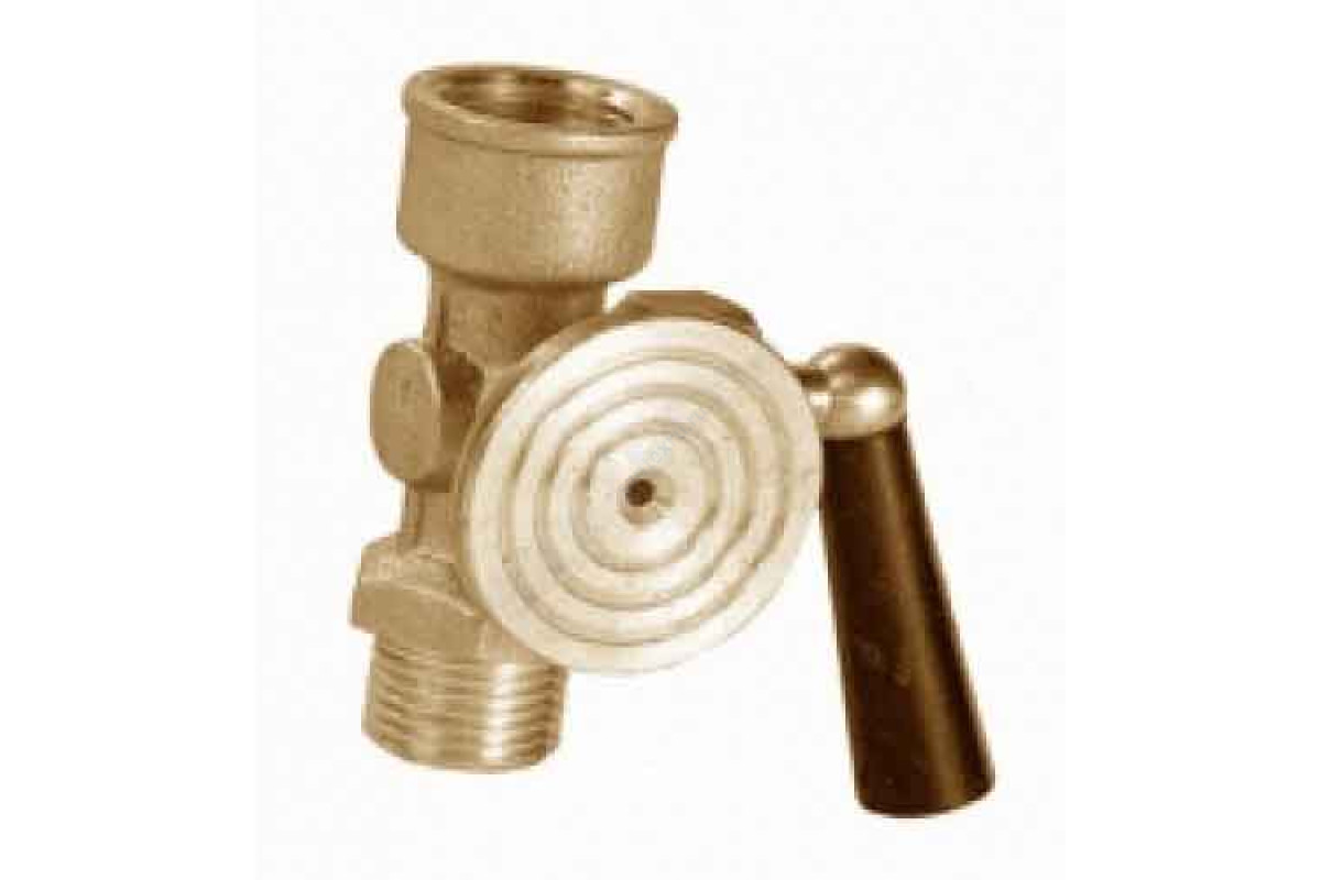 Кран для манометра 3-ходовой латунь Bung PV-01/T DINARM