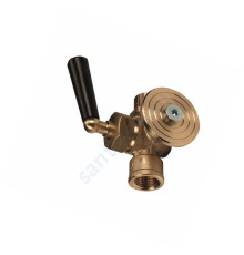 Кран для манометра 3-ходовой латунь R228I Giacomini
