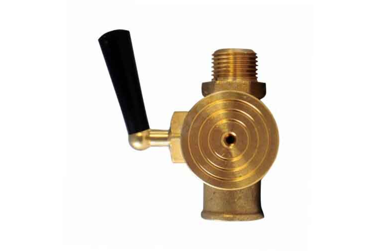 Кран для манометра 3-ходовой латунь 159 Icma