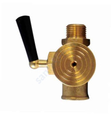 Кран для манометра 3-ходовой латунь 159 Icma