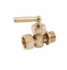 Кран для манометра 3-ходовой латунь 1807 OR