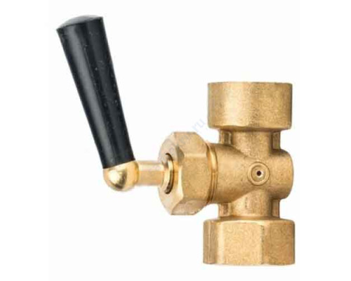 Кран для манометра 3-ходовой латунь RM Watts
