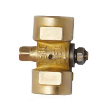 Кран для манометра 3-ходовой латунь 11б18бк ВИПРА