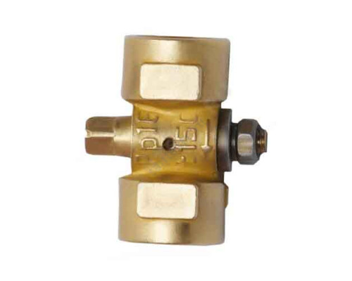 Кран для манометра 3-ходовой латунь 11б18бк ВИПРА