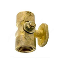 Кран для манометра 3-ходовой латунь 11б38бк/11б18бк ВИПРА