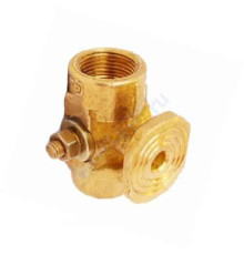 Кран для манометра 3-ходовой латунь с ручкой 11б38бк/11б18бк ВИПРА