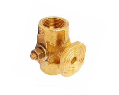 Кран для манометра 3-ходовой латунь с ручкой 11б38бк/11б18бк ВИПРА