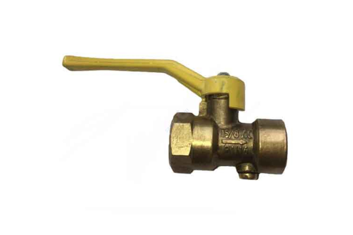 Кран для манометра шаровой латунь 11Б27п10 ВИПРА