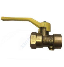 Кран для манометра шаровой латунь 11Б27п10 ВИПРА