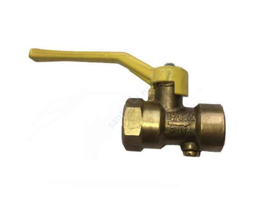 Кран для манометра шаровой латунь 11Б27п10 ВИПРА