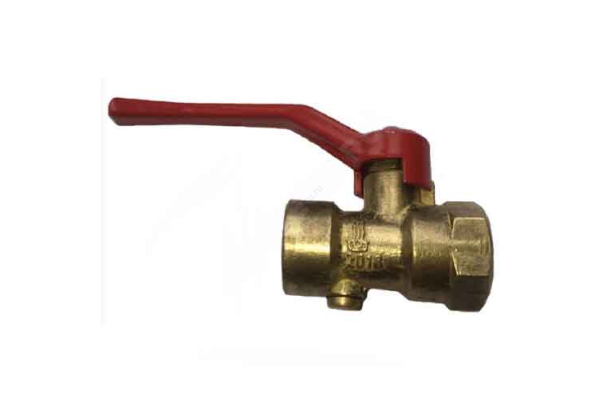 Кран для манометра шаровой латунь 11Б27п11 ВИПРА