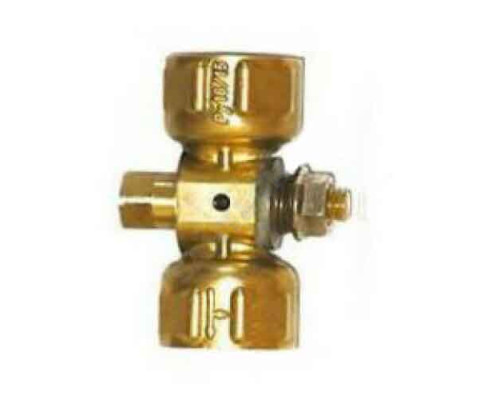 Кран для манометра 3-ходовой латунь 11б18бк(у) Пензапромарматура