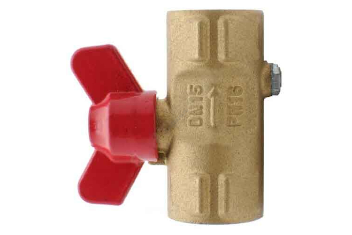 Кран для манометра шаровой латунь 11б27п(м) Пензапромарматура