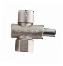 Кран для манометра кнопочный латунь VE2-2 Росма