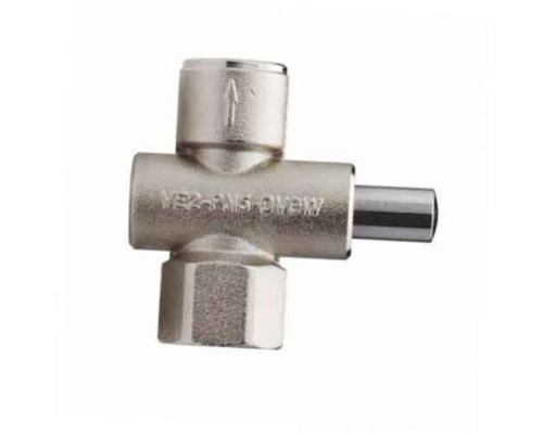 Кран для манометра кнопочный латунь VE2-2 Росма