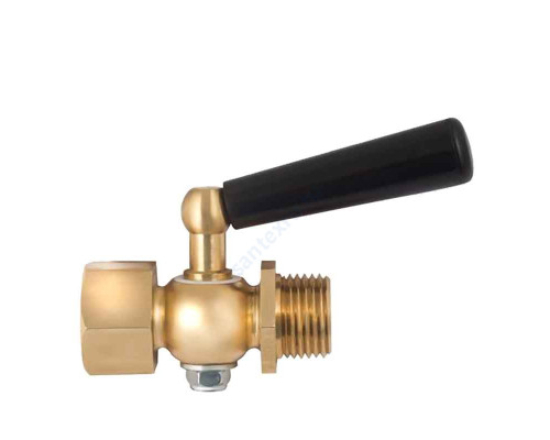 Кран для манометра 3-ходовой латунь Ду 15 Ру25 ВР/НР G1/2" с рукояткой без фланца Росма 00000006159